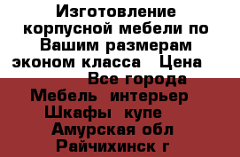 Изготовление корпусной мебели по Вашим размерам,эконом класса › Цена ­ 8 000 - Все города Мебель, интерьер » Шкафы, купе   . Амурская обл.,Райчихинск г.